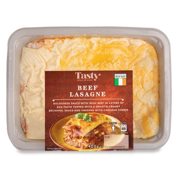 Beef Lasagne 400g Tasty